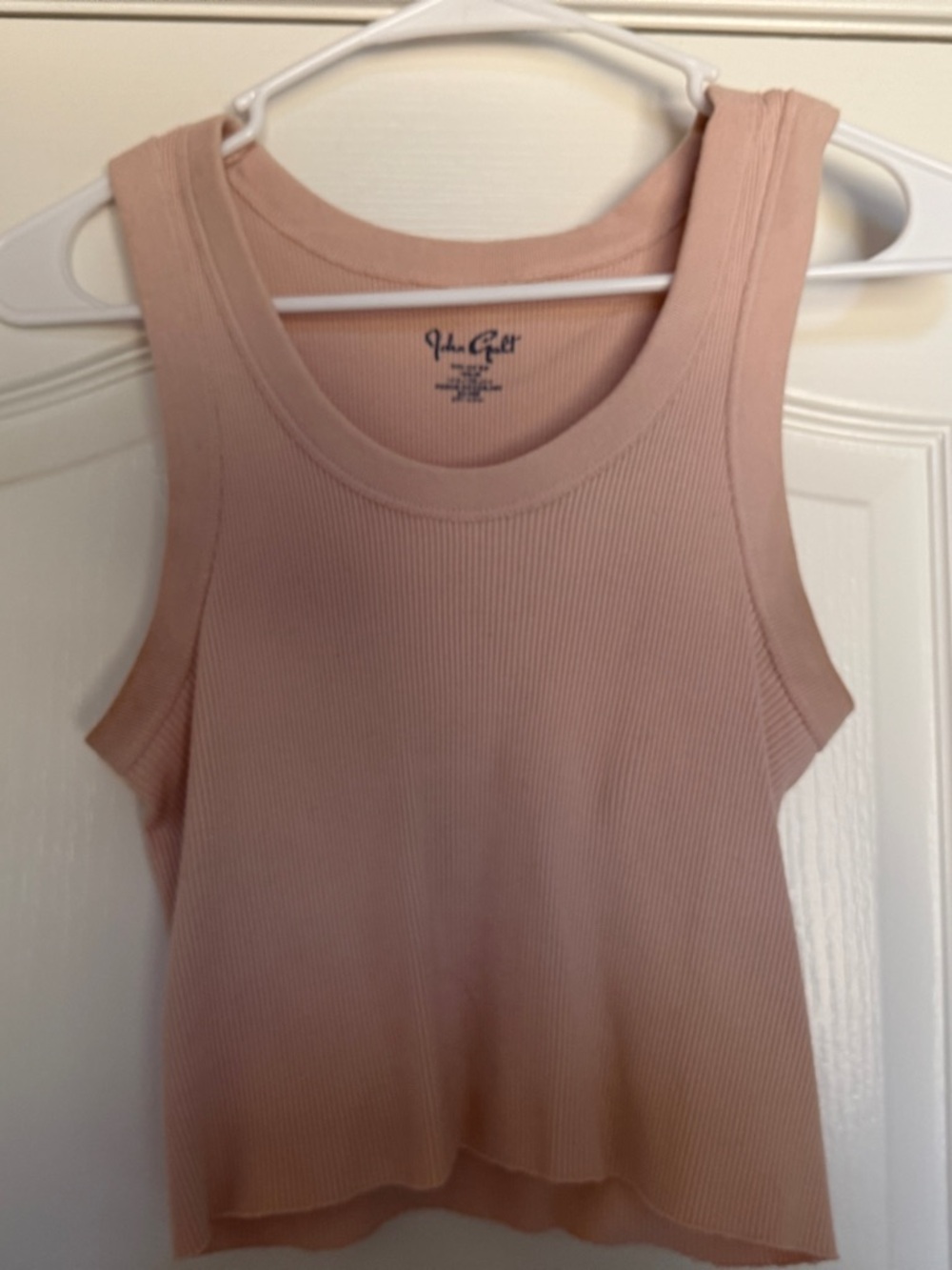Brandy Melville Ribbed Tank Top - Dusty Blush